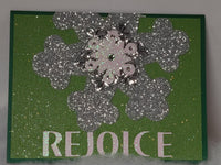 Shimmery Snowflake Cards