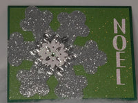 Shimmery Snowflake Cards