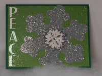 Shimmery Snowflake Cards