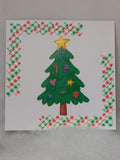 Christmas Braided Border Cards