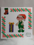 Christmas Braided Border Cards