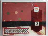 Santa Belt Card