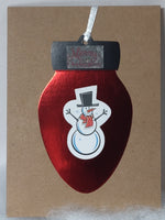 Red Ornament Cards