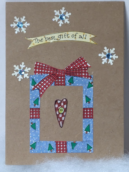 Love Christmas Present Card