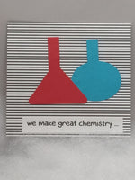 Lab Beakers Mini Card