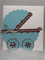 Blue Baby Buggy Cards