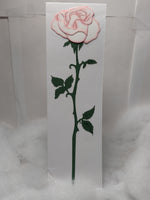 Long Stem Rose Card