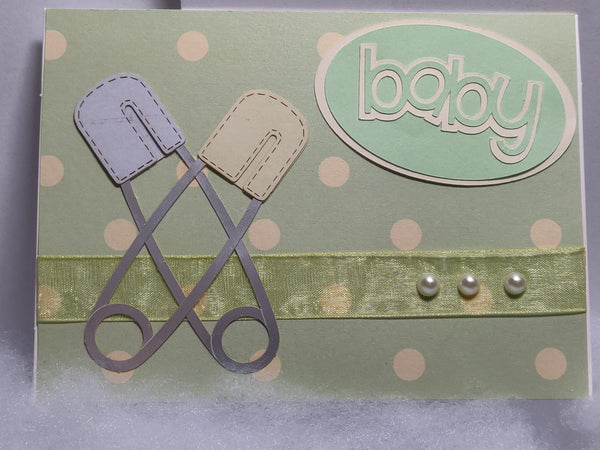 Diaper Pins Card