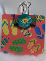 Flip Flops Sticky Note Clipboard