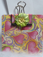 Hearts Sticky Note Clipboard