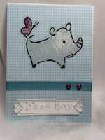 Baby Rhino Card