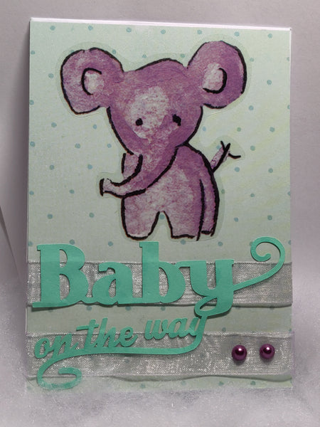 Baby Elephant Card