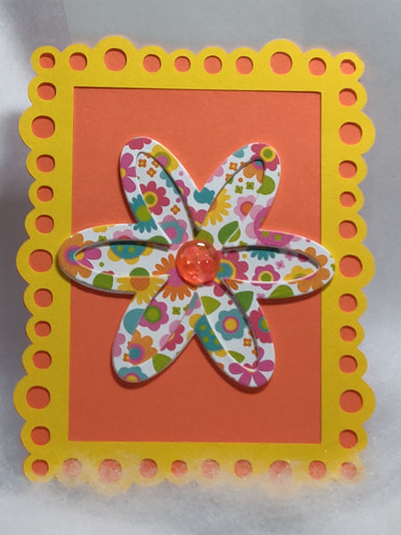 Flower card