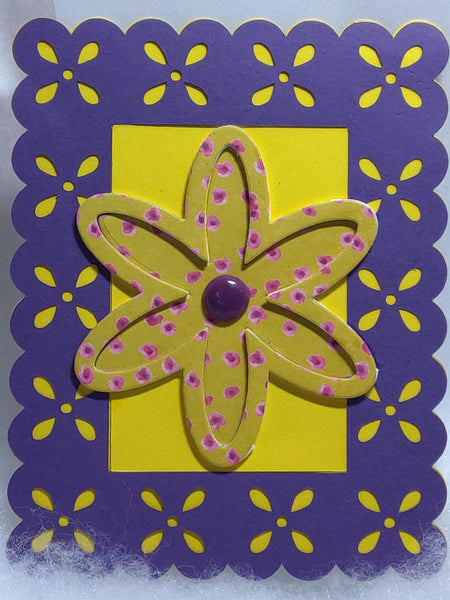 Flower card