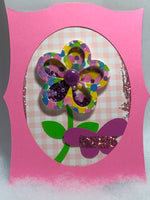 Shaker Card Flower Design #2