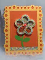 Shaker Card Flower Design #2