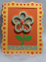 Shaker Card Flower Design #2