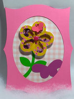 Shaker Card Flower Design #2