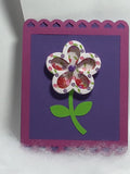 Shaker Card Flower Design #2