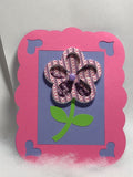 Shaker Card Flower Design #2