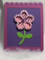 Shaker Card Flower Design #2