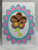 Shaker Card Flower Design #2