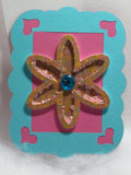 Shaker Flower Design Card #1