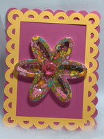 Shaker Flower Design Card #1