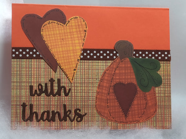 Fall Thank You Card