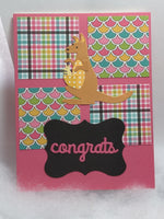 Mom & Baby Kangaroo Card