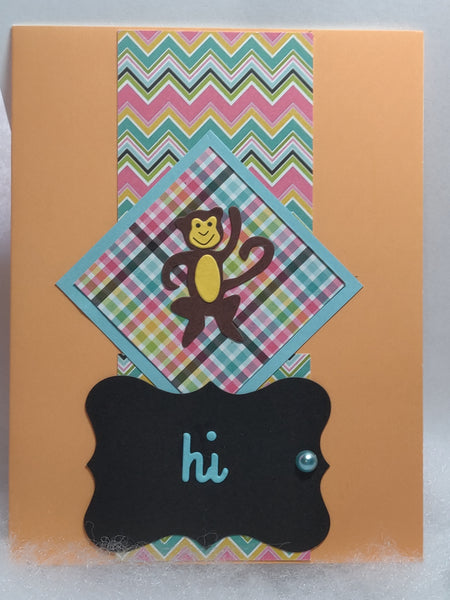 Monkey Card