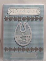 It's A Boy Bib Card