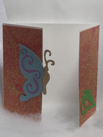 Butterfly Shutter fold Cards