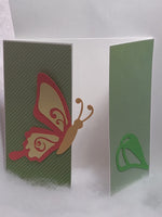 Butterfly Shutter fold Cards