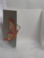 Thinking of you Butterfly Card