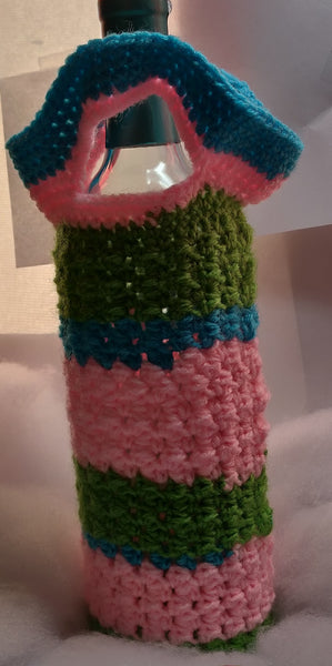 Wine cozy with handle