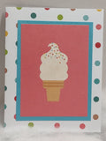 Ice Cream Cone Card