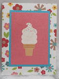 Ice Cream Cone Card