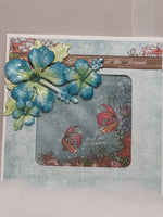 Fintastic Hibiscus Flowers Card