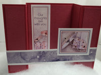 Sympathy bridge card