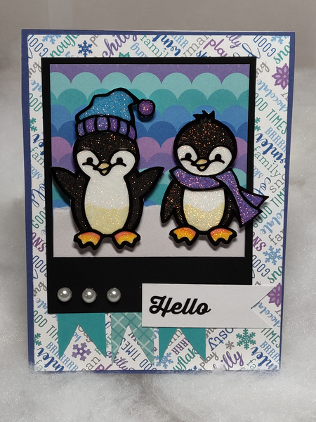 Penguin Hello Cards