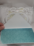 Envelope cover flower Card